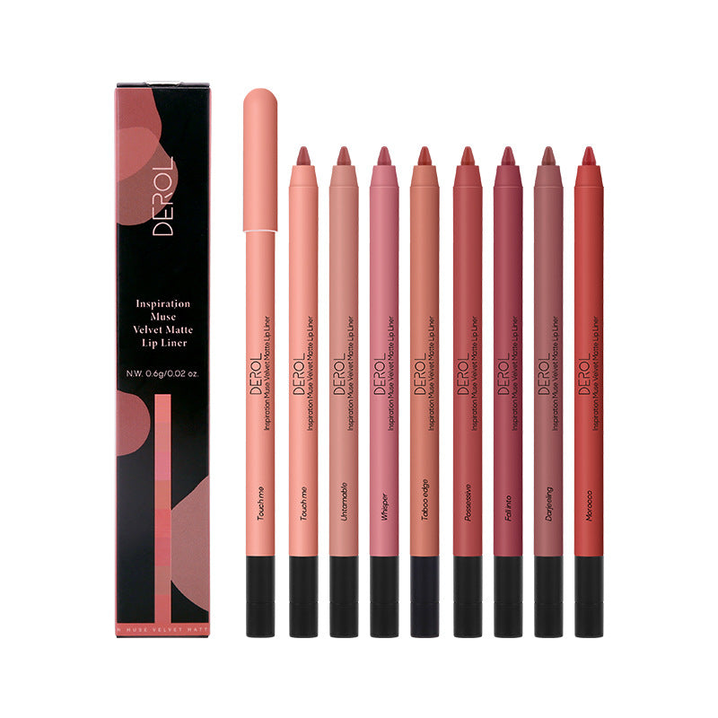 Matte Lipstick Lipliner High Shade Velvet Mist Lipstick Matte Lipstick Lipliner High Shade Velvet Mist Lipstick